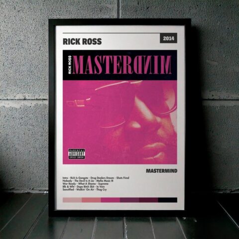 Cuadro Rick Ross - Mastermind
