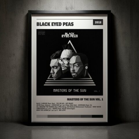 Cuadro Black Eyed Peas - MASTERS OF THE SUN VOL. 1