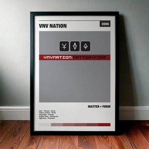 Cuadro VNV Nation - Matter + Form