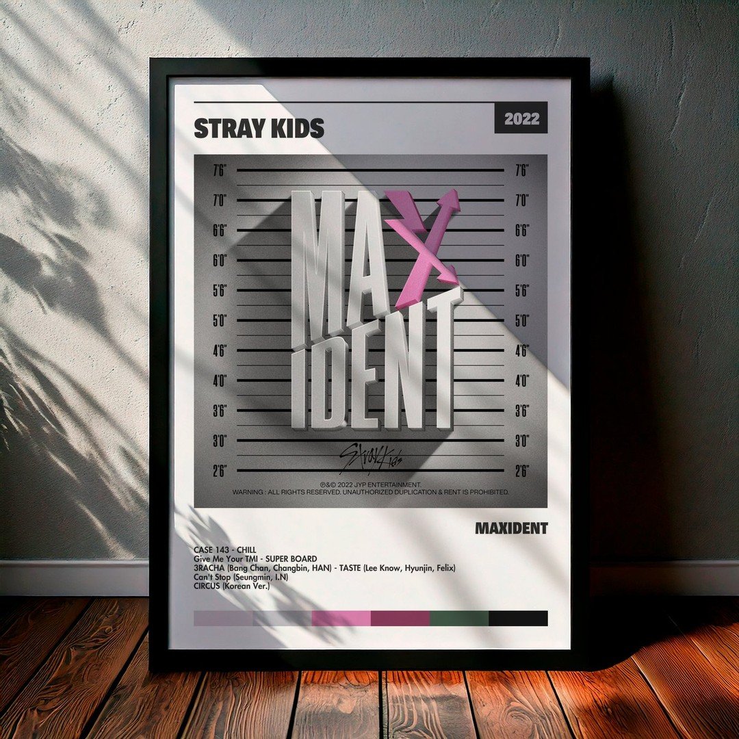 Cuadro Stray Kids - MAXIDENT