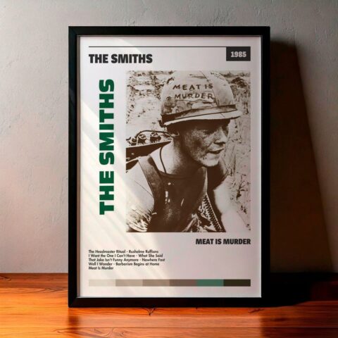 Cuadro The Smiths - Meat Is Murder