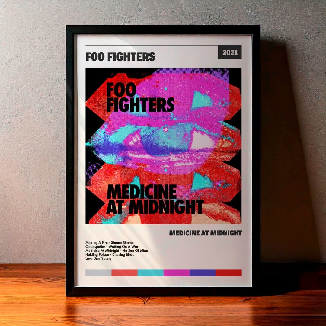 Cuadro Foo Fighters - Medicine At Midnight