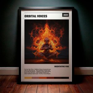 Cuadro orbital voices - Meditative Fire