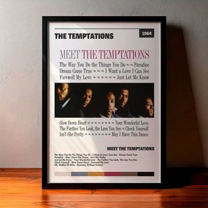 Cuadro The Temptations - Meet The Temptations