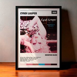 Cuadro Cyndi Lauper - Memphis Blues