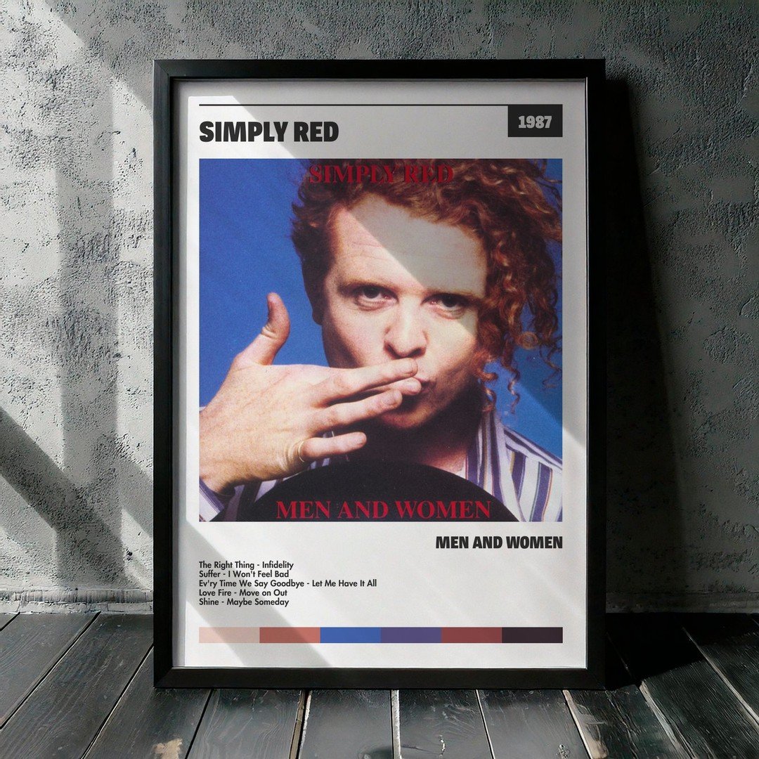 Cuadro Simply Red - Men and Women