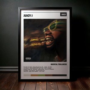 Cuadro Juicy J - Mental Trillness