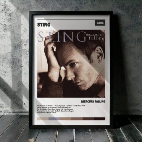 Cuadro Sting - Mercury Falling