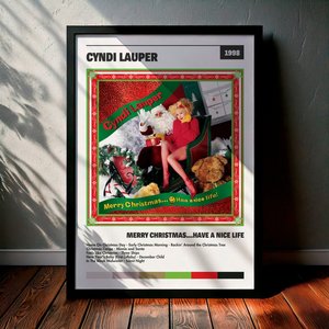 Cuadro Cyndi Lauper - Merry Christmas...Have A Nice Life