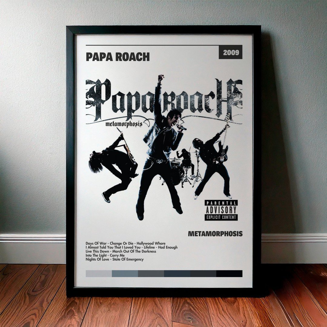 Cuadro Papa Roach - Metamorphosis