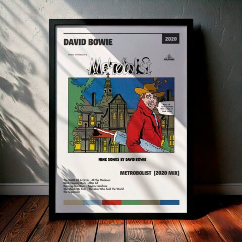 Cuadro David Bowie - Metrobolist  [2020 Mix]