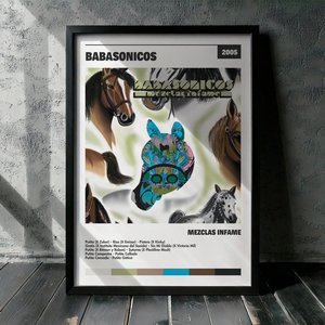 Cuadro Babasonicos - Mezclas Infame