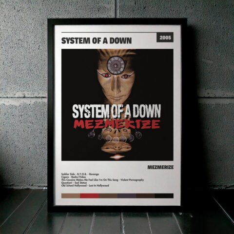 Cuadro System Of A Down - Mezmerize