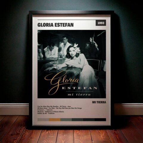 Cuadro Gloria Estefan - Mi Tierra
