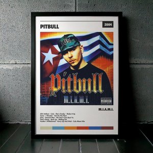 Cuadro Pitbull - M.I.A.M.I.