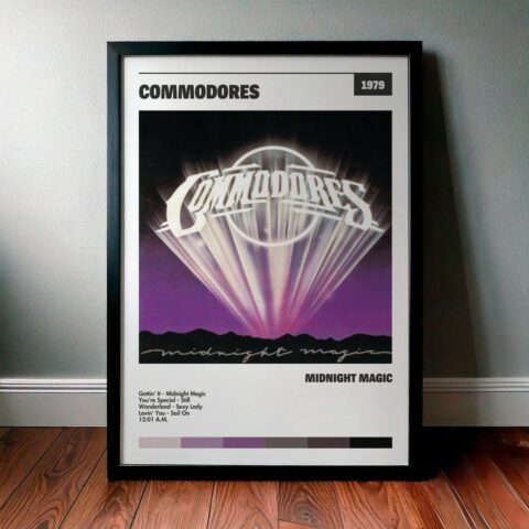 Cuadro Commodores - Midnight Magic