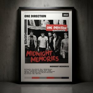 Cuadro One Direction - Midnight Memories