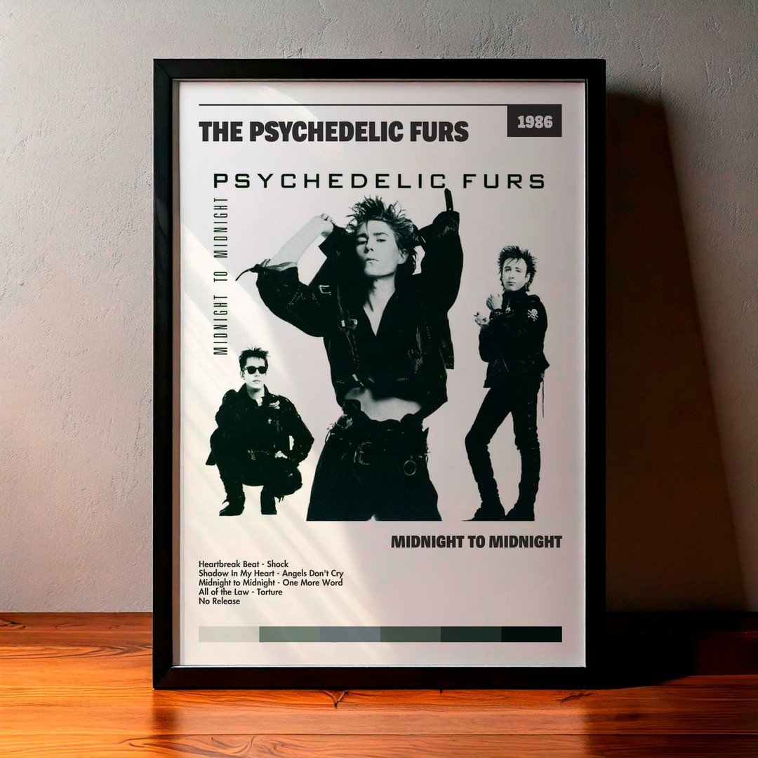 Cuadro The Psychedelic Furs - Midnight To Midnight