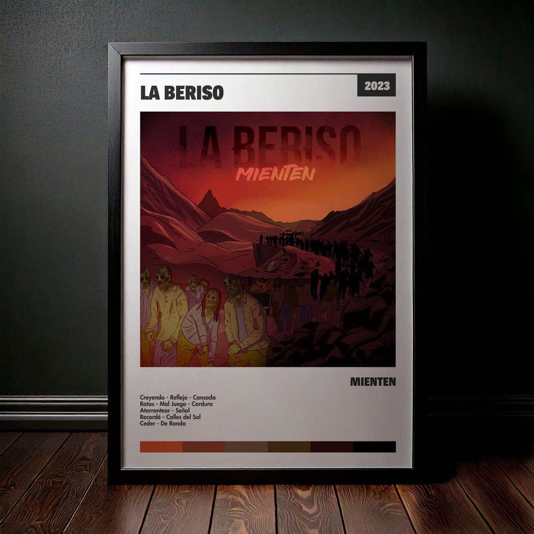 Cuadro La Beriso - Mienten