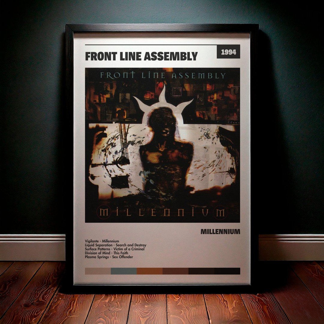 Cuadro Front Line Assembly - Millennium