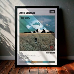 Cuadro John Lennon - Mind Games