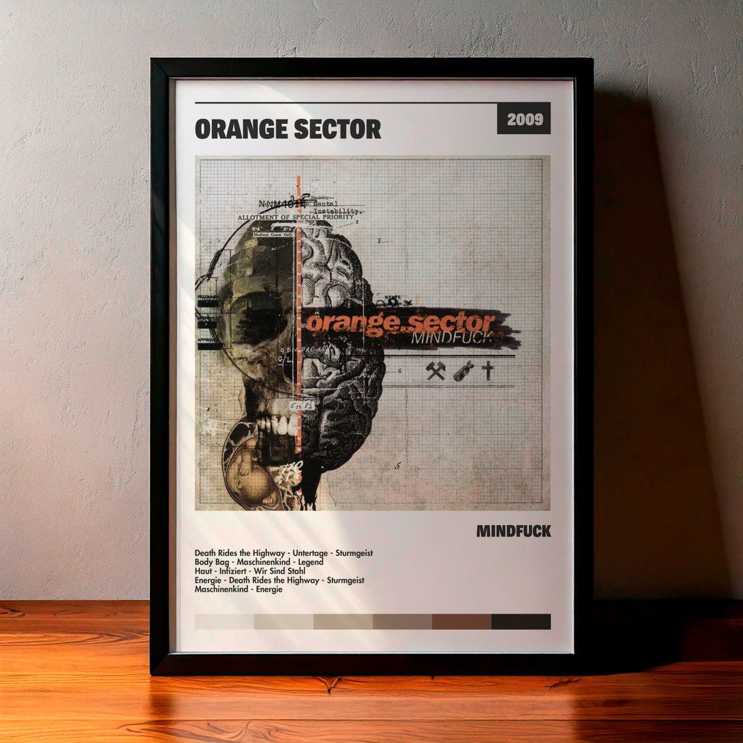 Cuadro Orange Sector - Mindfuck