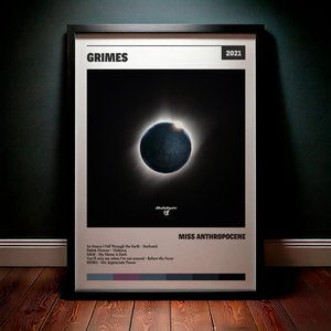 Cuadro Grimes - Miss Anthropocene