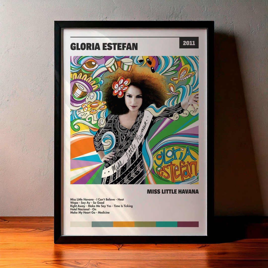 Cuadro Gloria Estefan - Miss Little Havana