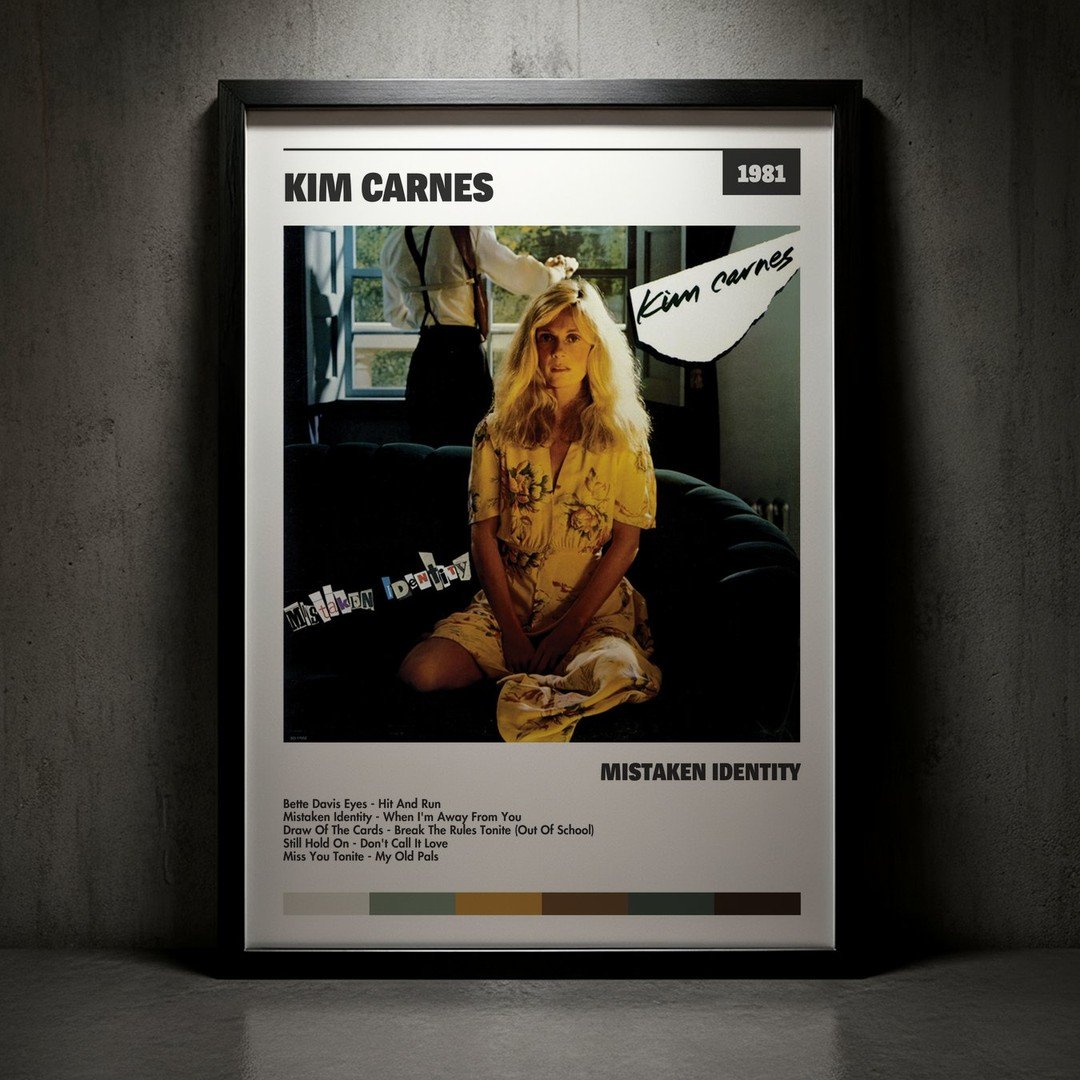 Cuadro Kim Carnes - Mistaken Identity