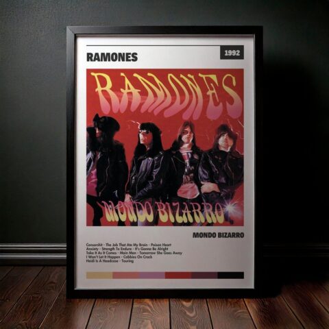 Cuadro Ramones - Mondo Bizarro