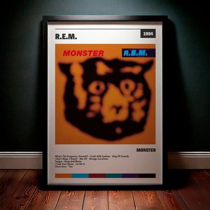 Cuadro R.E.M. - Monster