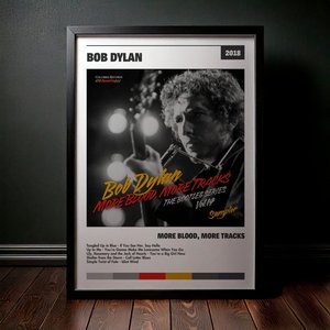 Cuadro Bob Dylan - More Blood, More Tracks