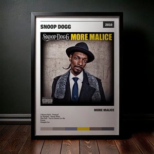 Cuadro Snoop Dogg - More Malice