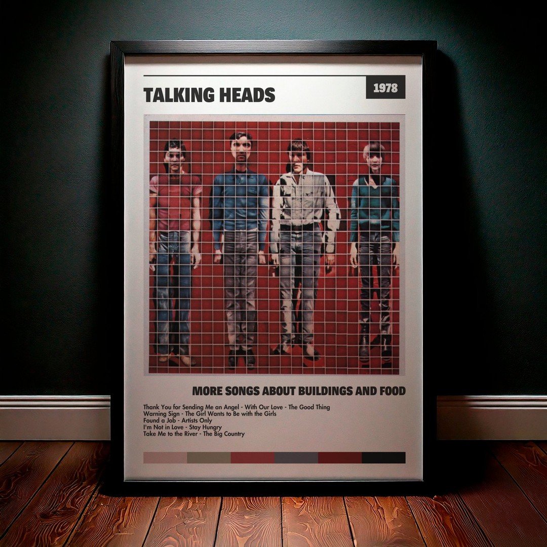 Cuadro Talking Heads - More Songs About Buildings and Food