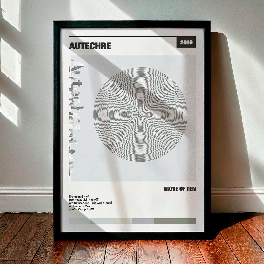 Cuadro Autechre - Move Of Ten