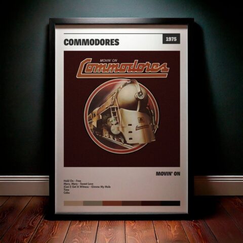Cuadro Commodores - Movin' On