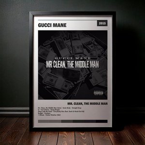 Cuadro Gucci Mane - Mr. Clean, the Middle Man