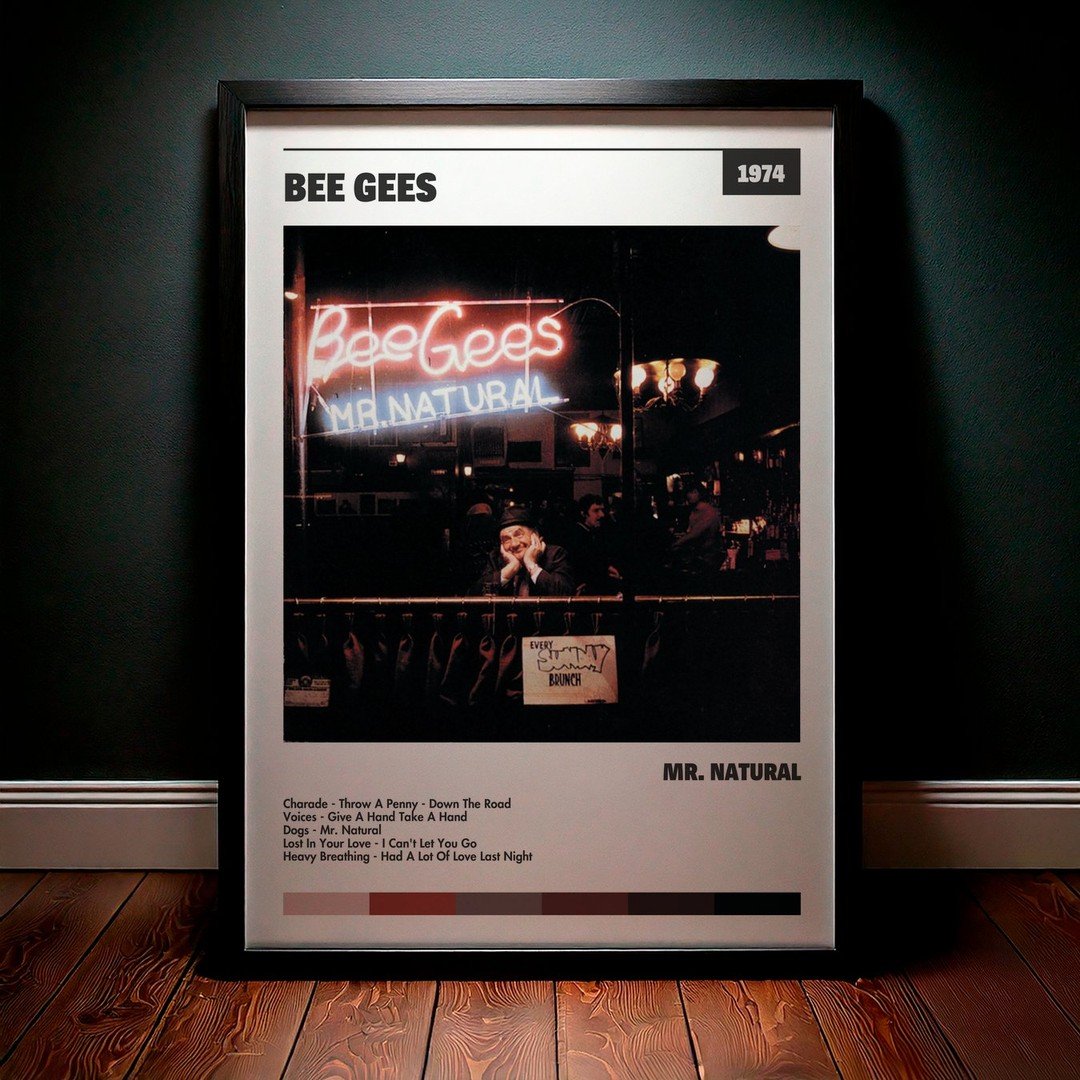 Cuadro Bee Gees - Mr. Natural