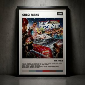 Cuadro Gucci Mane - Mr. Zone 6