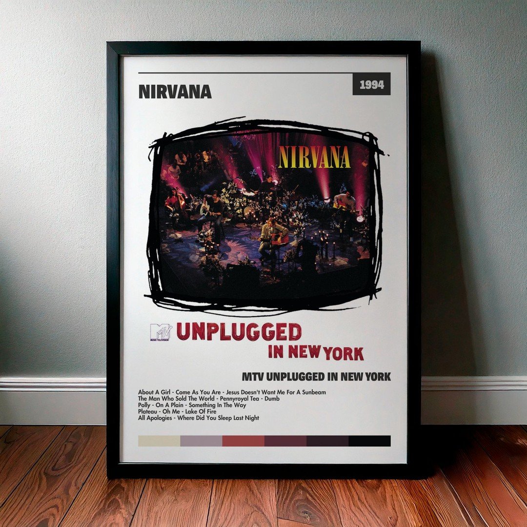 Cuadro Nirvana - MTV Unplugged In New York