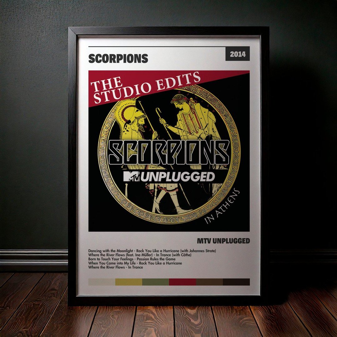 Cuadro Scorpions - MTV Unplugged