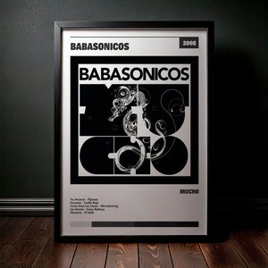 Cuadro Babasonicos - Mucho
