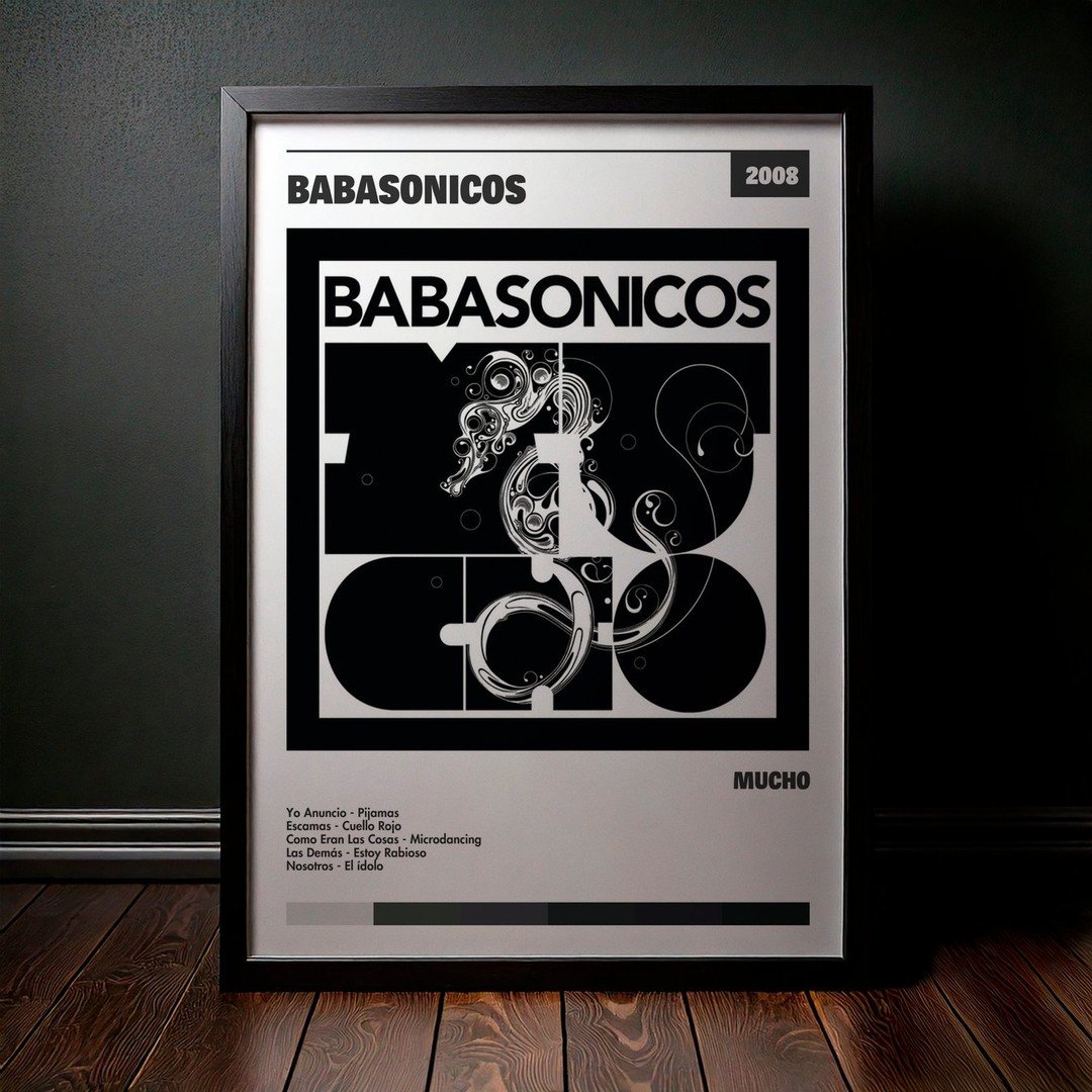Cuadro Babasonicos - Mucho