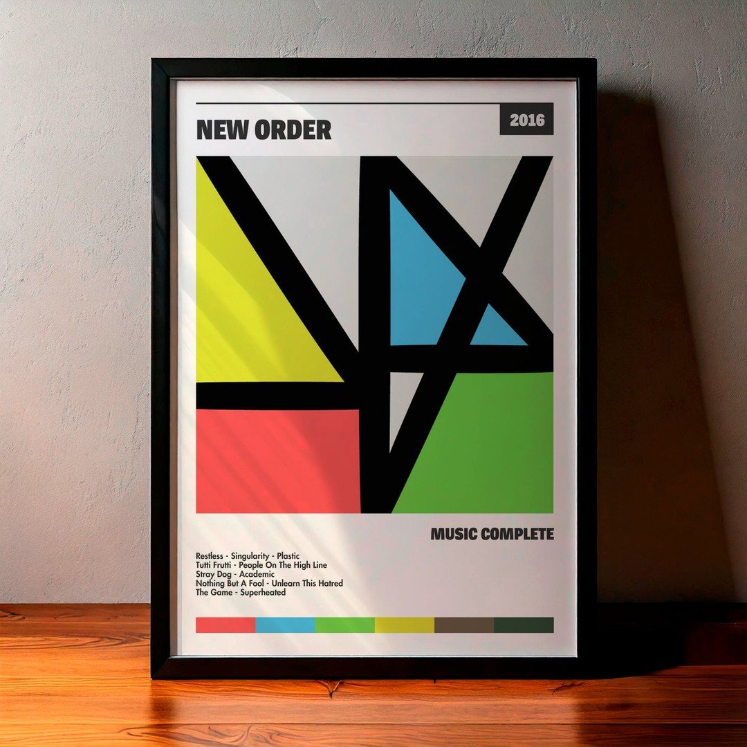 Cuadro New Order - Music Complete