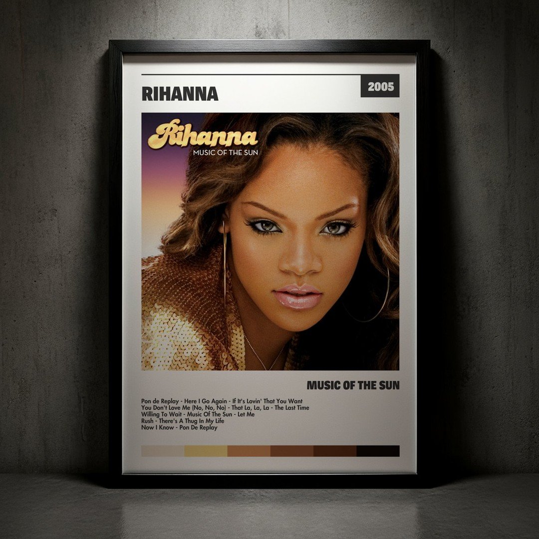 Cuadro Rihanna - Music Of The Sun