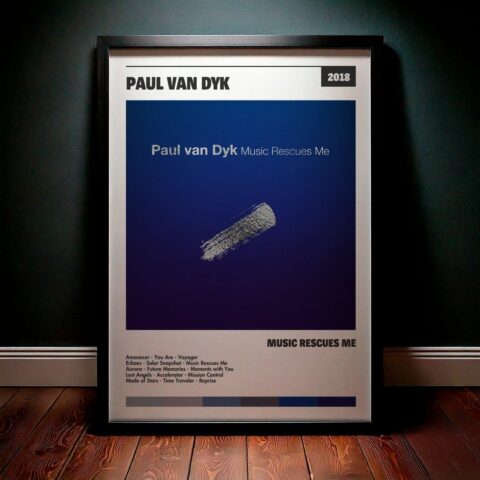 Cuadro Paul van Dyk - Music Rescues Me