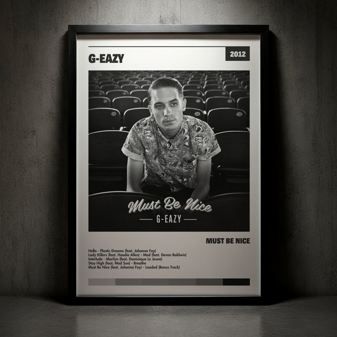 Cuadro G-Eazy - Must Be Nice