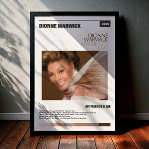 Cuadro Dionne Warwick - My Friends & Me