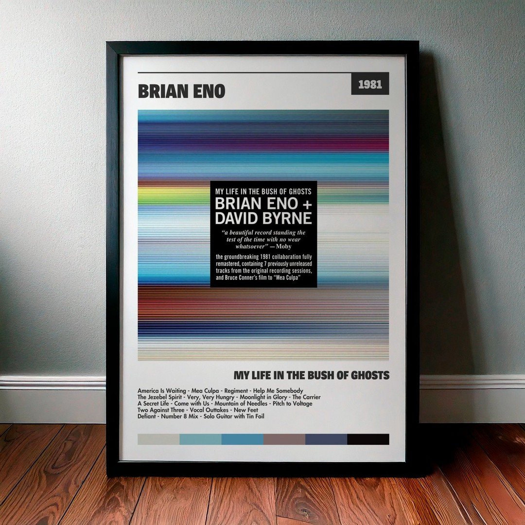 Cuadro Brian Eno - My Life in the Bush of Ghosts