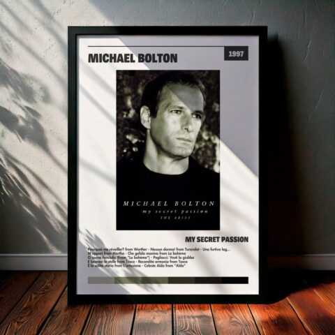 Cuadro Michael Bolton - My Secret Passion